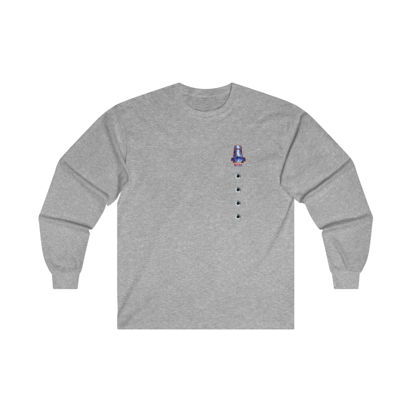 Brisbane Ultra Cotton Long Sleeve Skull Tee