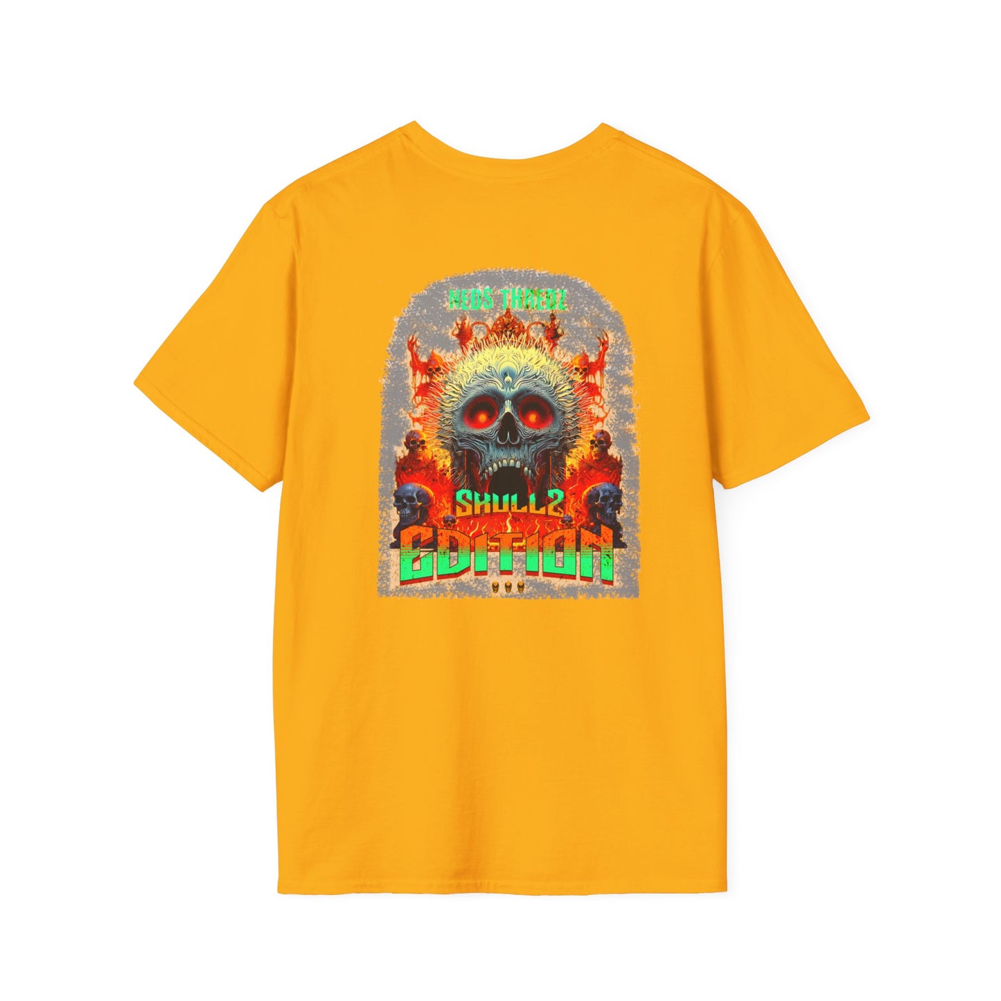 Nedz Skullz Unisex Softstyle T-Shirt