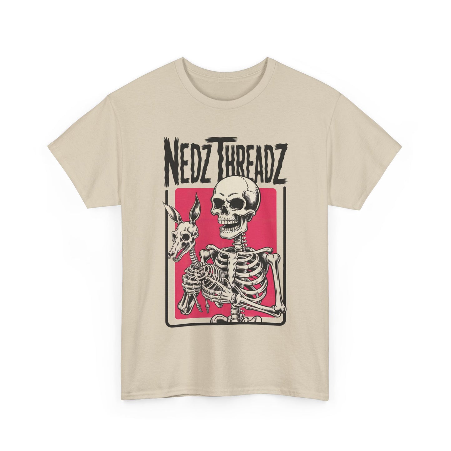 Nedz Threadz Skullz, Vintage Style, Graphic Tee for Men and Women