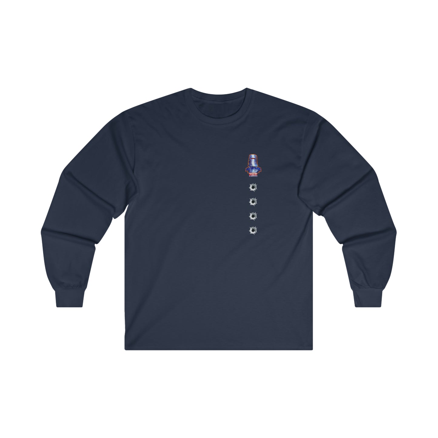 Brisbane Ultra Cotton Long Sleeve Skull Tee