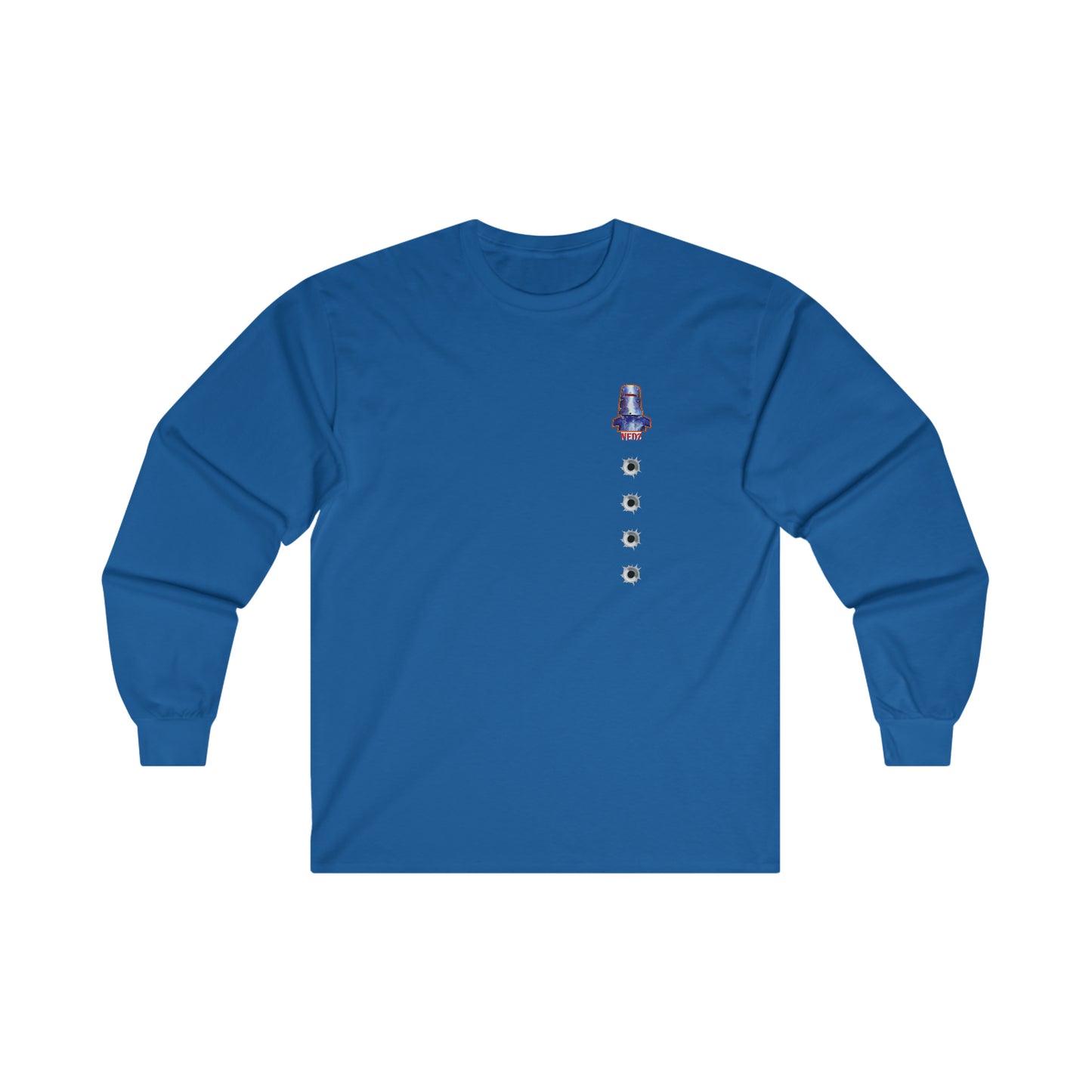 Brisbane Ultra Cotton Long Sleeve Skull Tee