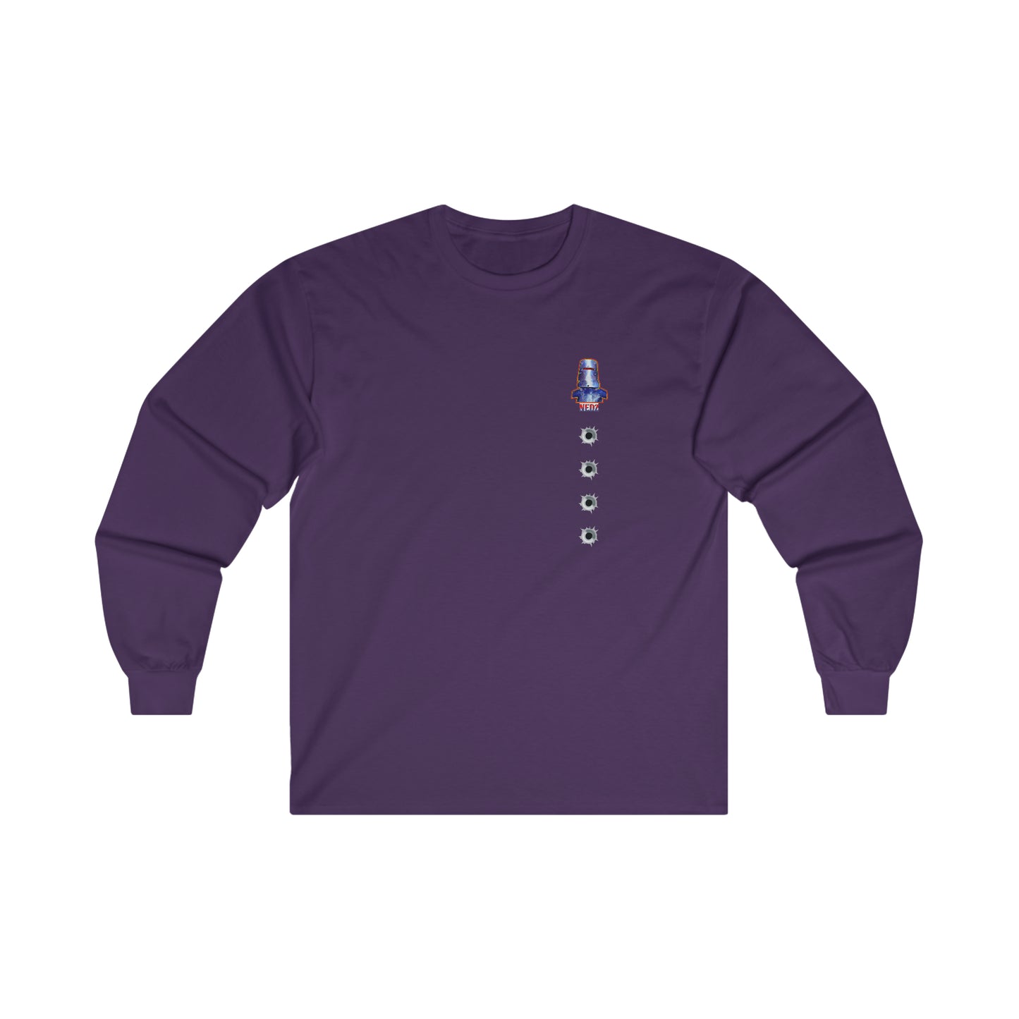 Brisbane Ultra Cotton Long Sleeve Skull Tee