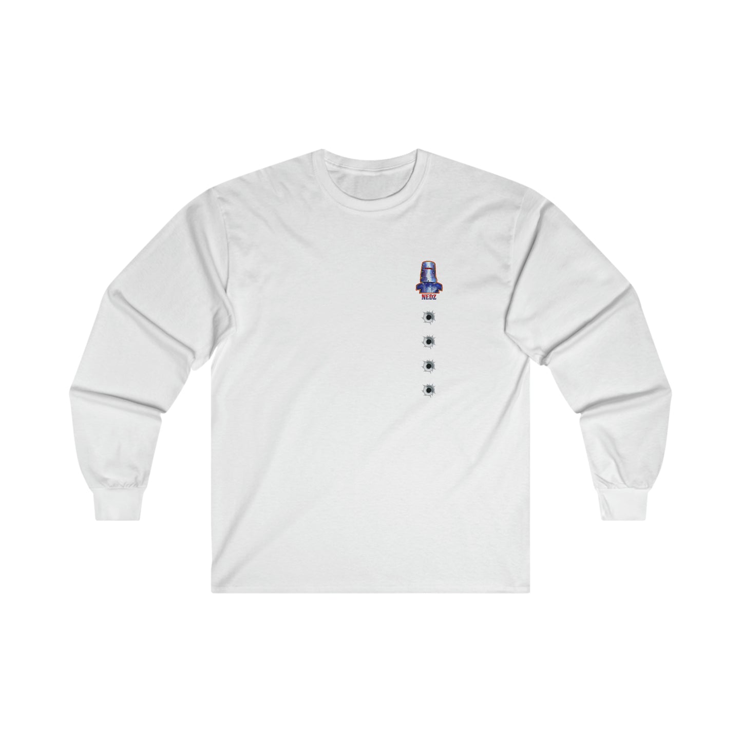 Brisbane Ultra Cotton Long Sleeve Skull Tee
