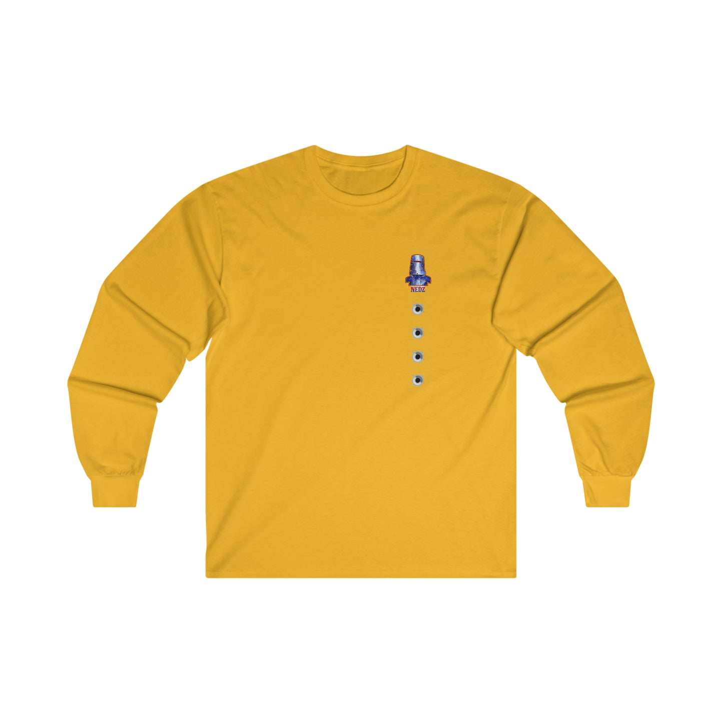 Brisbane Ultra Cotton Long Sleeve Skull Tee