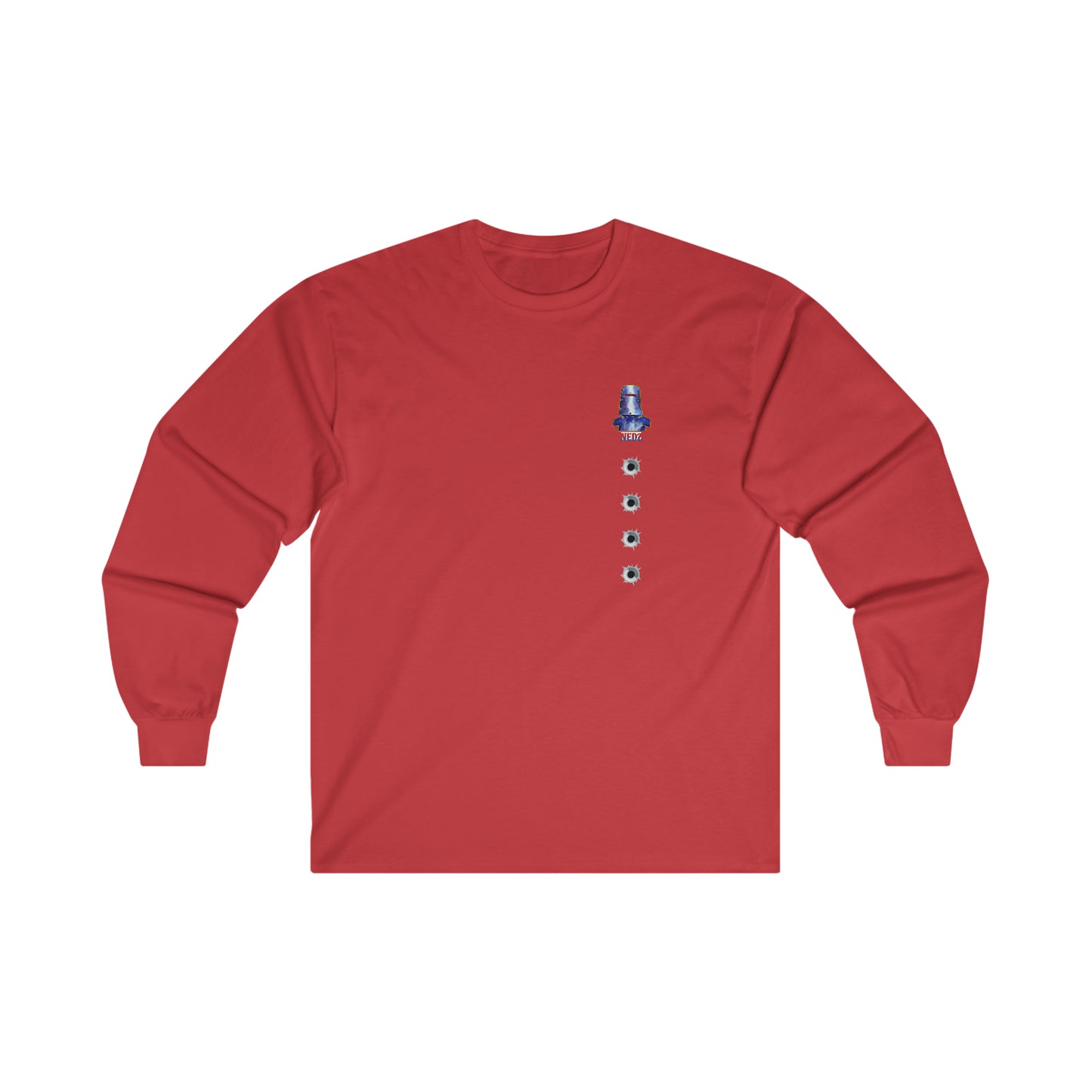Brisbane Ultra Cotton Long Sleeve Skull Tee