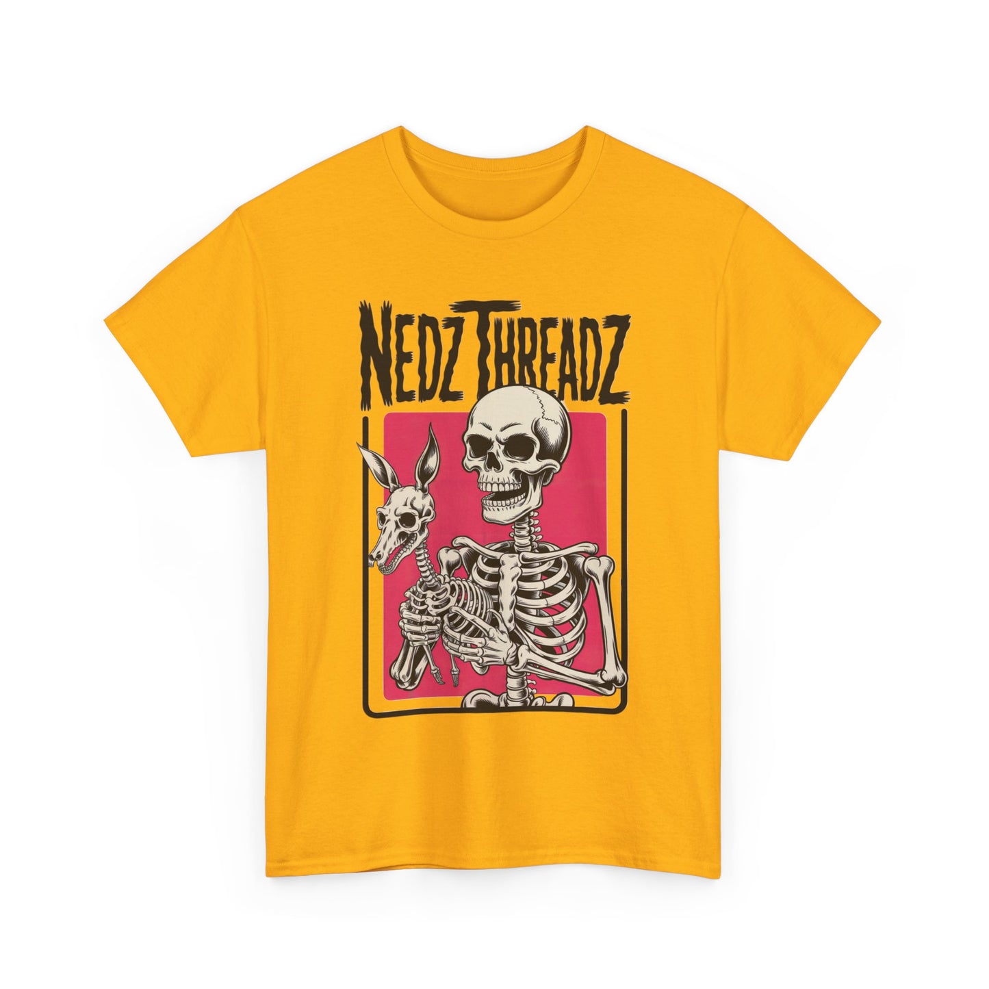 Nedz Threadz Skullz, Vintage Style, Graphic Tee for Men and Women