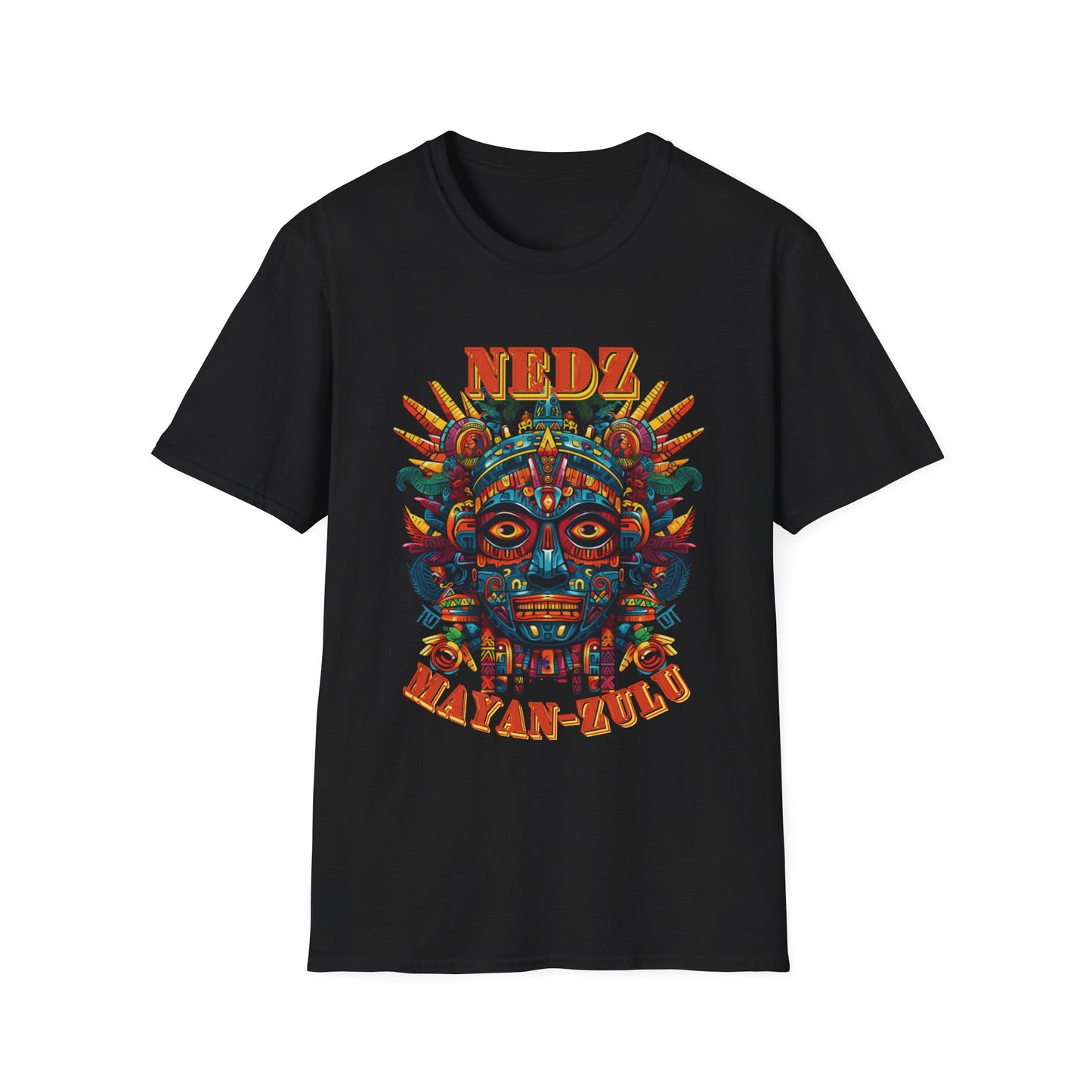 Mayan-Zulu cross Unisex Softstyle T-Shirt