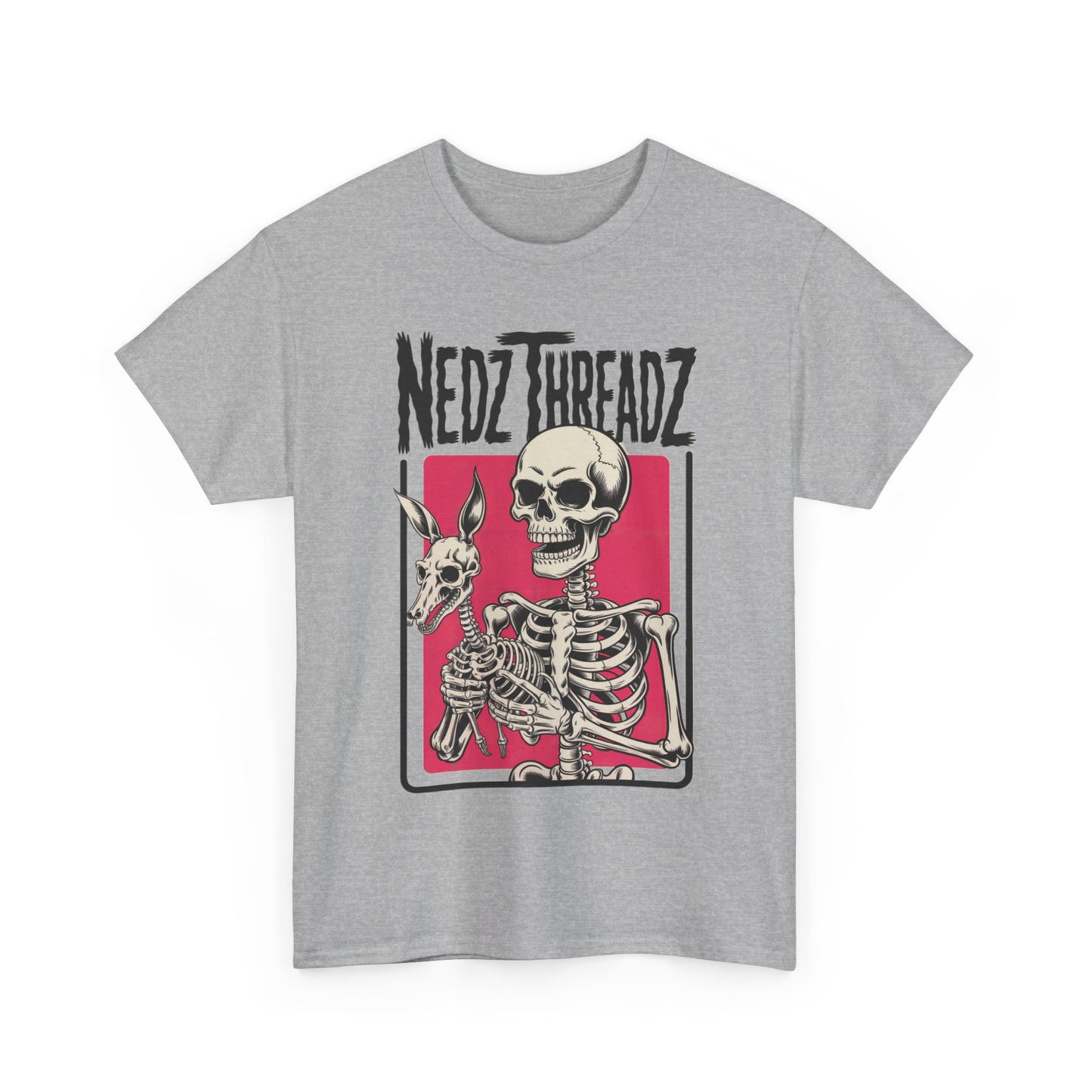 Nedz Threadz Skullz, Vintage Style, Graphic Tee for Men and Women