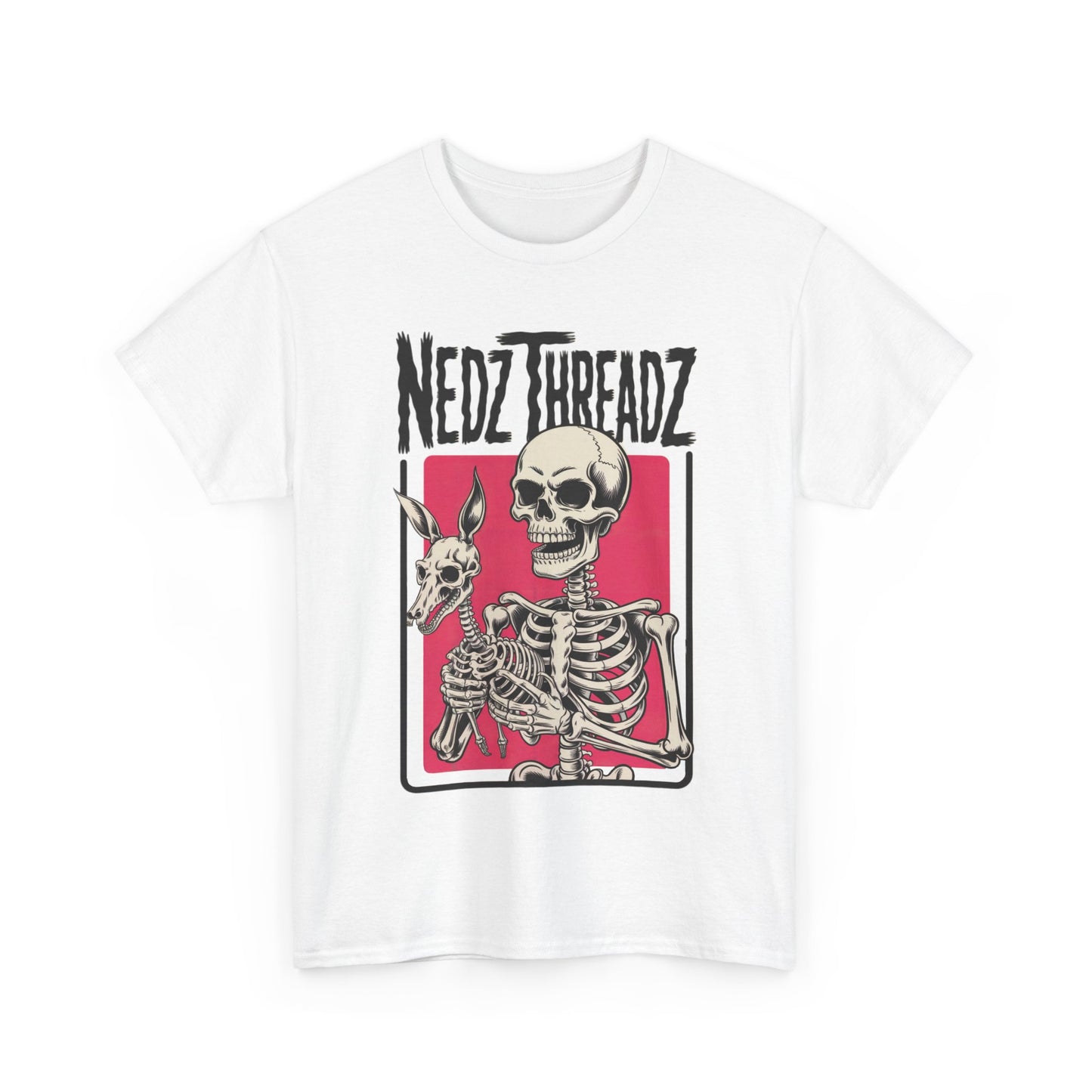 Nedz Threadz Skullz, Vintage Style, Graphic Tee for Men and Women