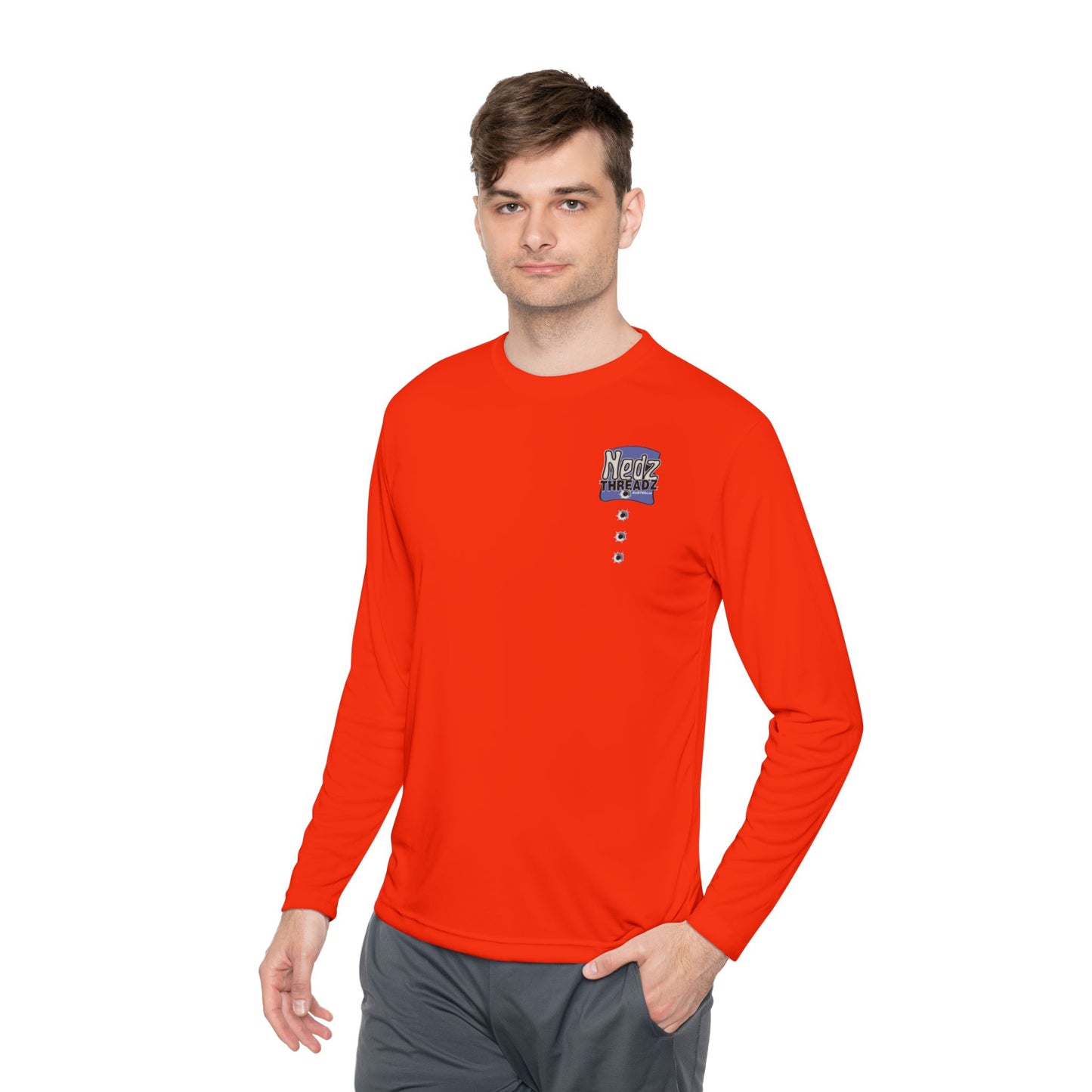 Nedz Threadz Skeletonz long sleeve Shirt, Casual Fall Apparel, Fun Gift for Friends, Comfortable Layering Top