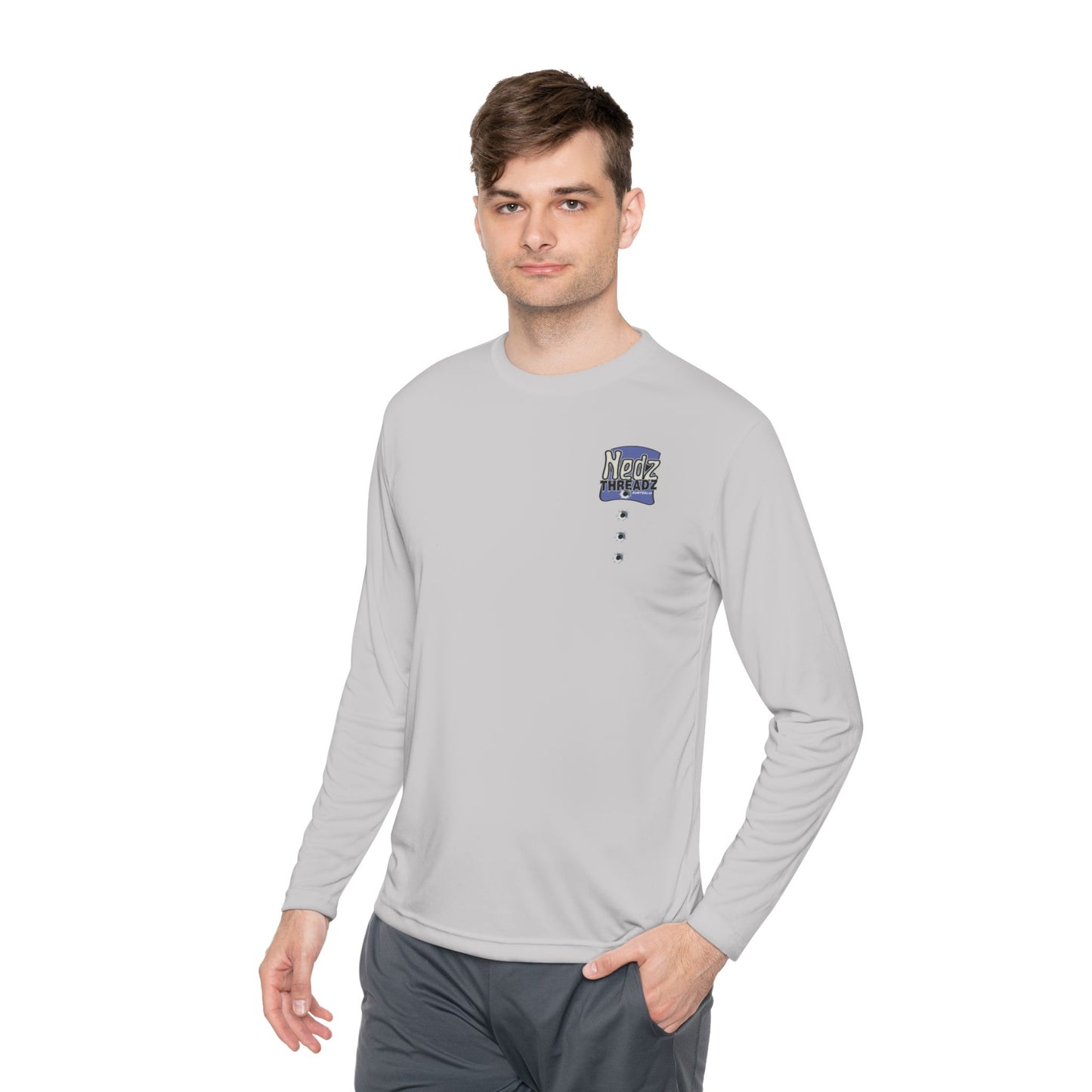 Nedz Threadz Skeletonz long sleeve Shirt, Casual Fall Apparel, Fun Gift for Friends, Comfortable Layering Top