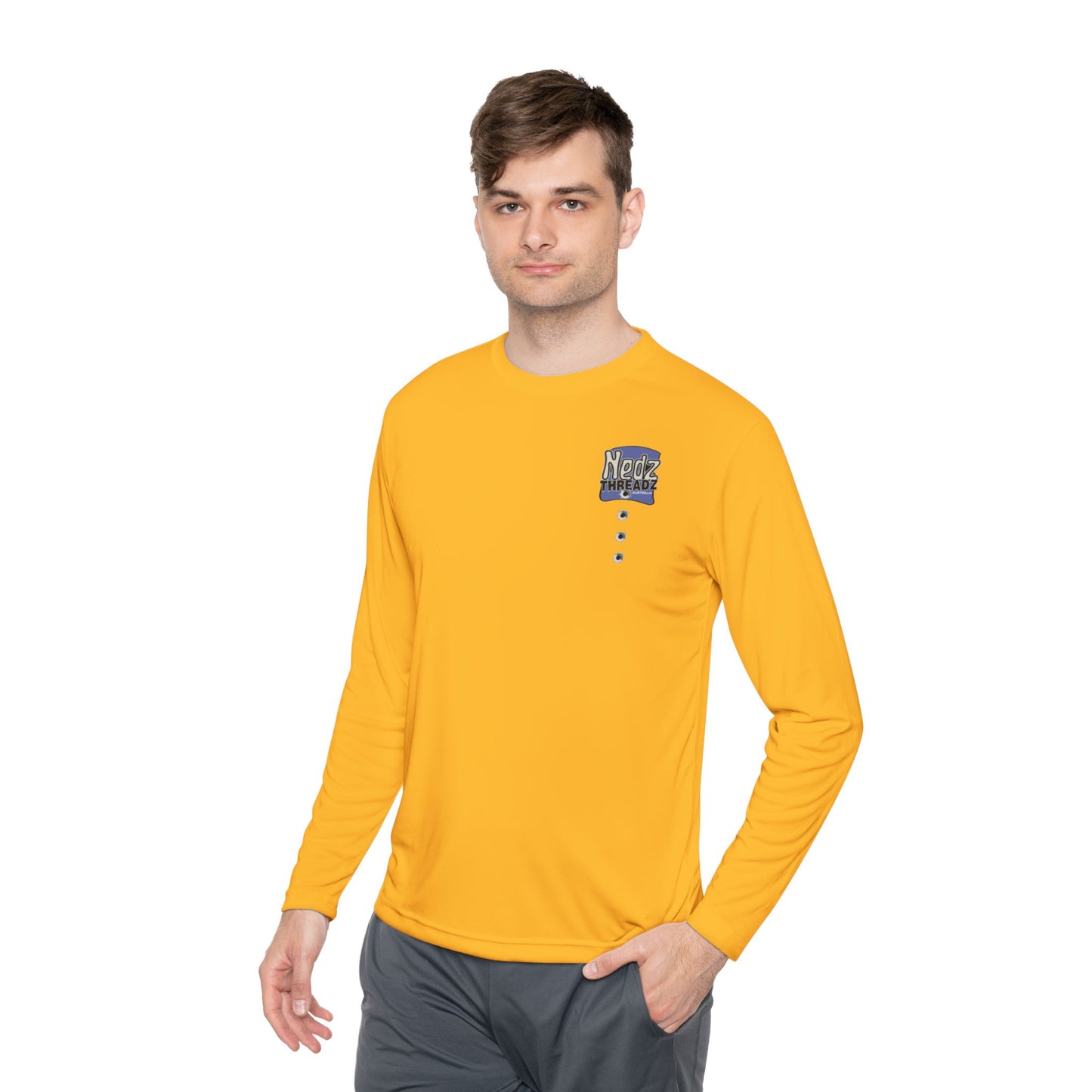 Nedz Threadz Skeletonz long sleeve Shirt, Casual Fall Apparel, Fun Gift for Friends, Comfortable Layering Top