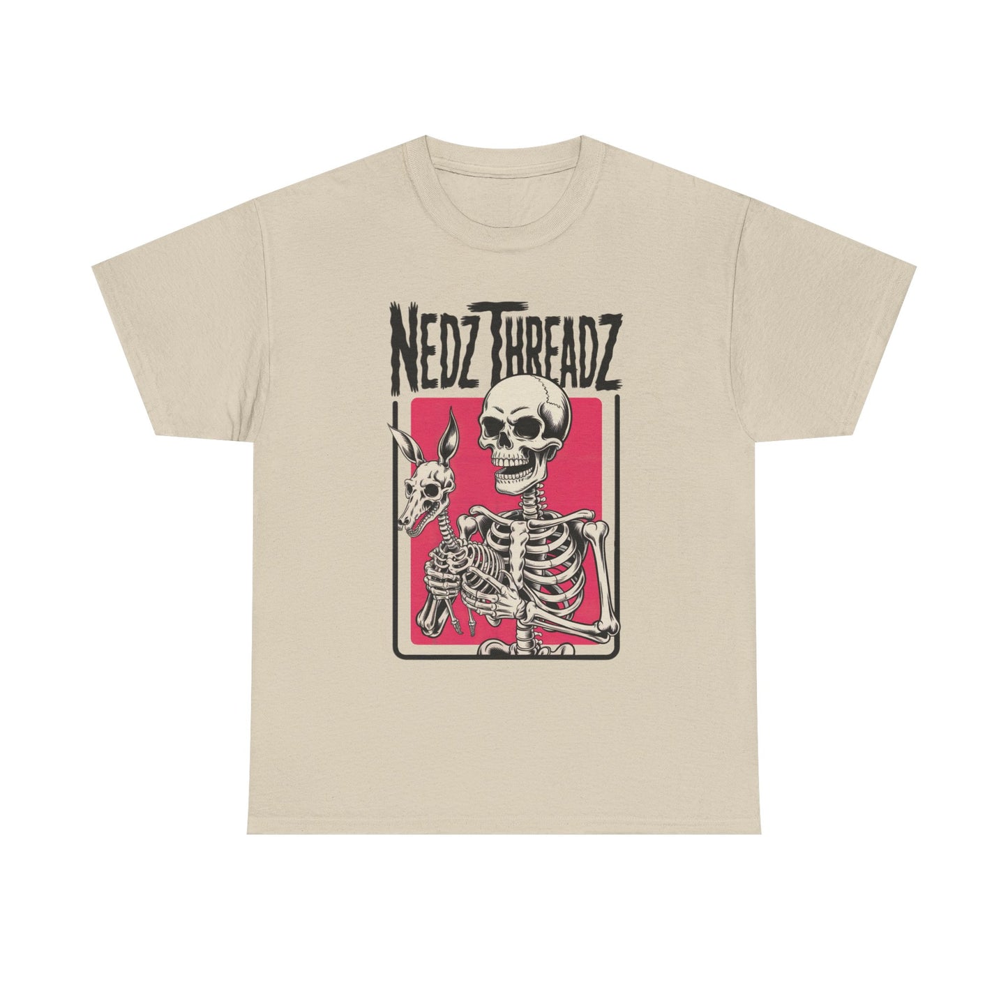 Nedz Threadz Skullz, Vintage Style, Graphic Tee for Men and Women