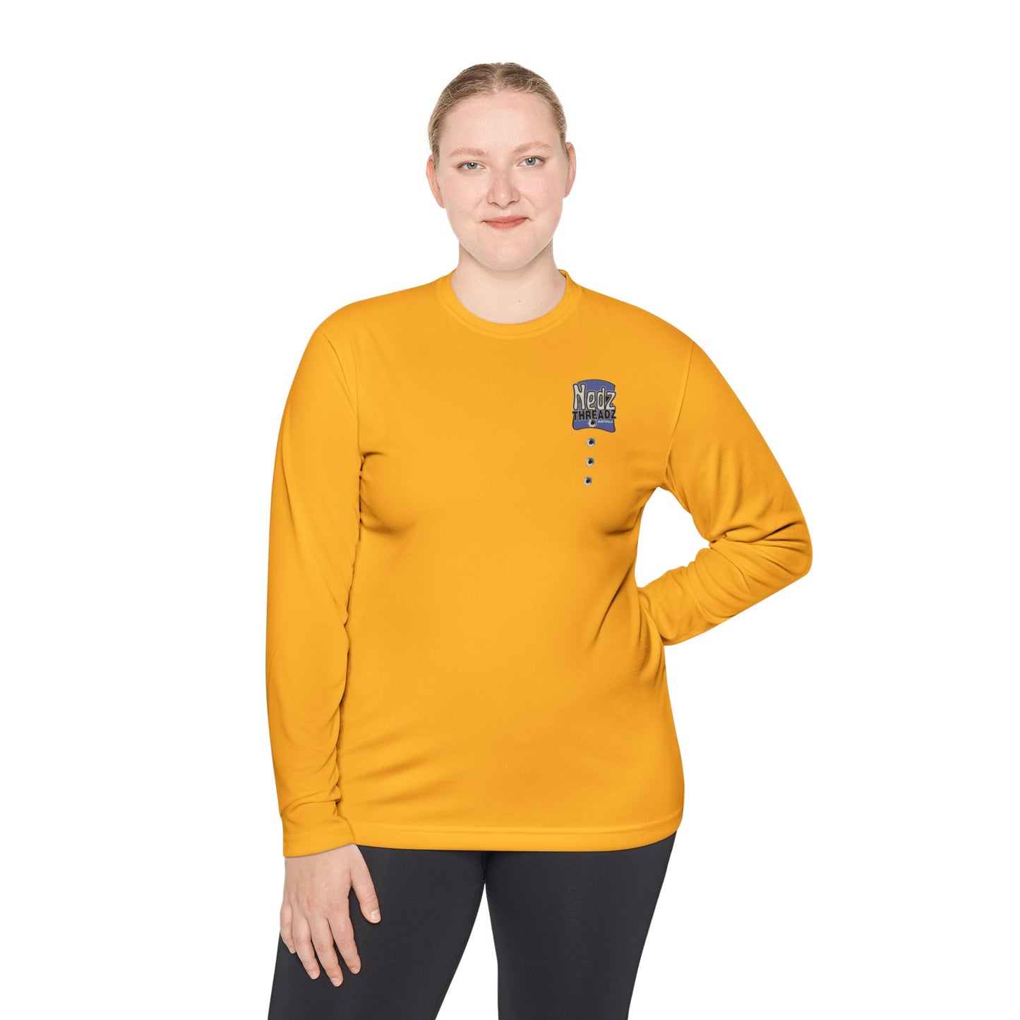 Nedz Threadz Skeletonz long sleeve Shirt, Casual Fall Apparel, Fun Gift for Friends, Comfortable Layering Top