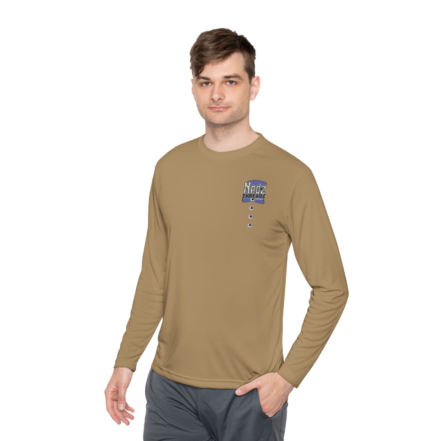 Nedz Threadz Skeletonz long sleeve Shirt, Casual Fall Apparel, Fun Gift for Friends, Comfortable Layering Top