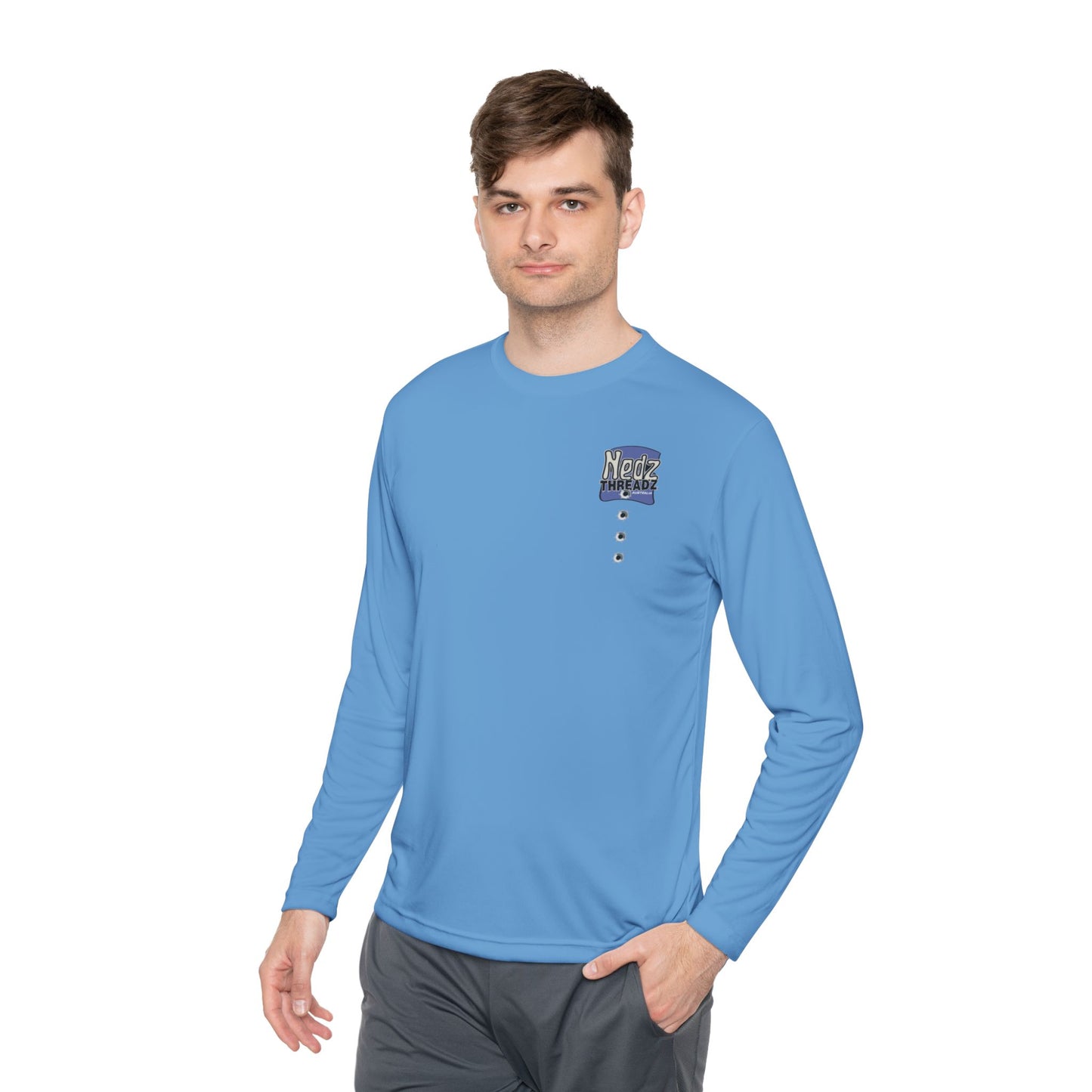 Nedz Threadz Skeletonz long sleeve Shirt, Casual Fall Apparel, Fun Gift for Friends, Comfortable Layering Top