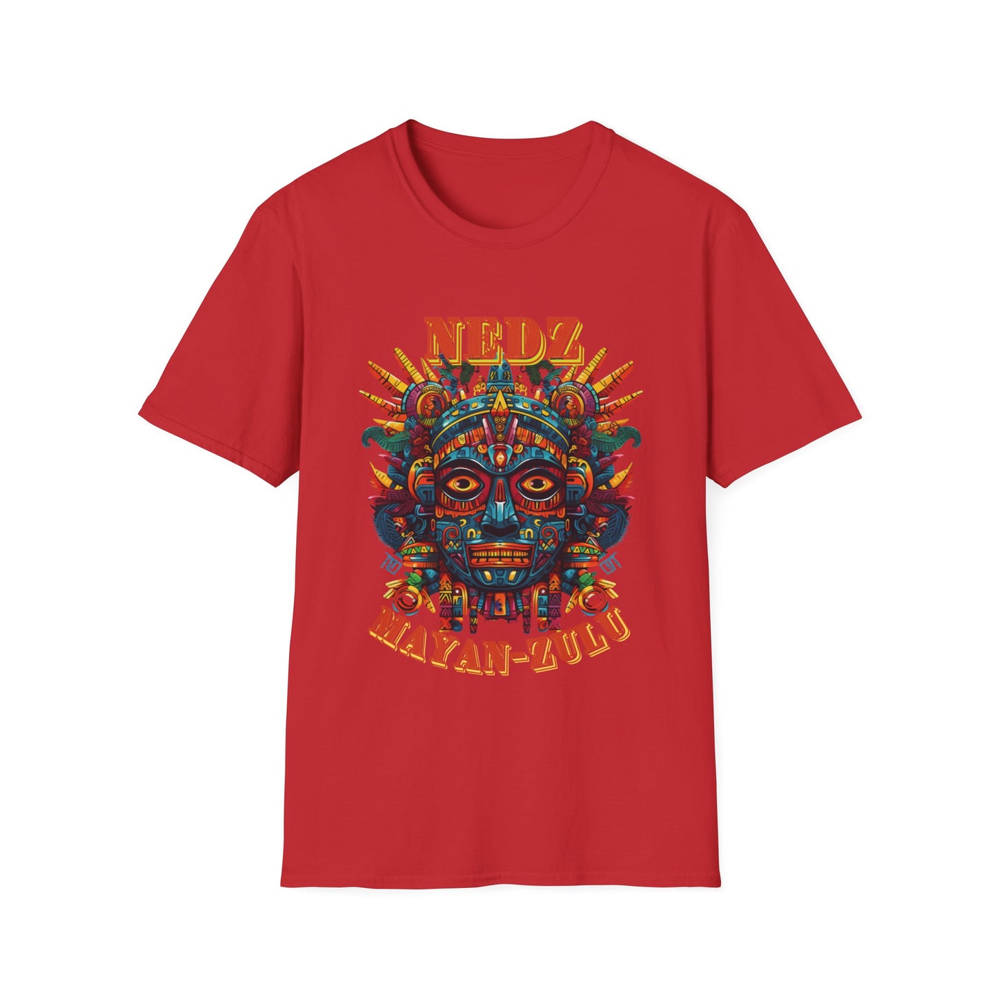 Mayan-Zulu cross Unisex Softstyle T-Shirt