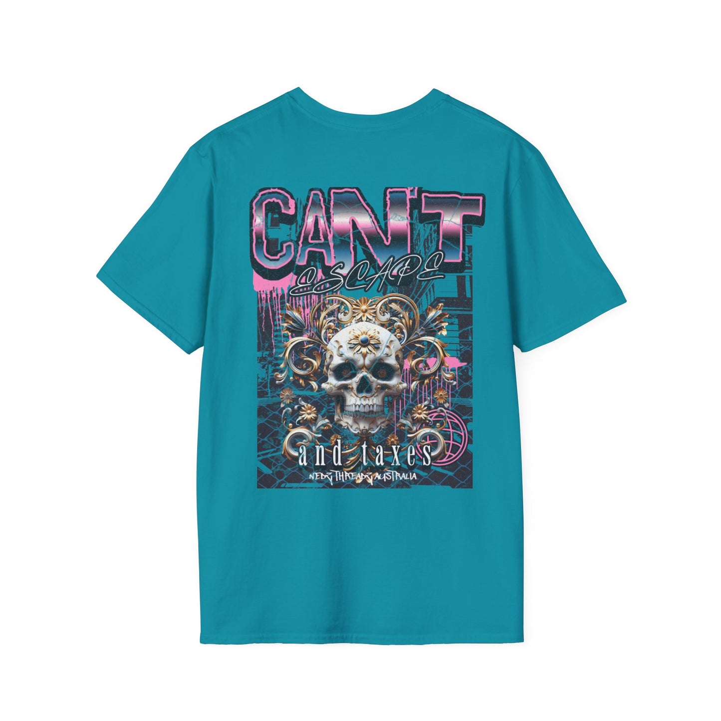 Death and Taxes Softstyle T-Shirt