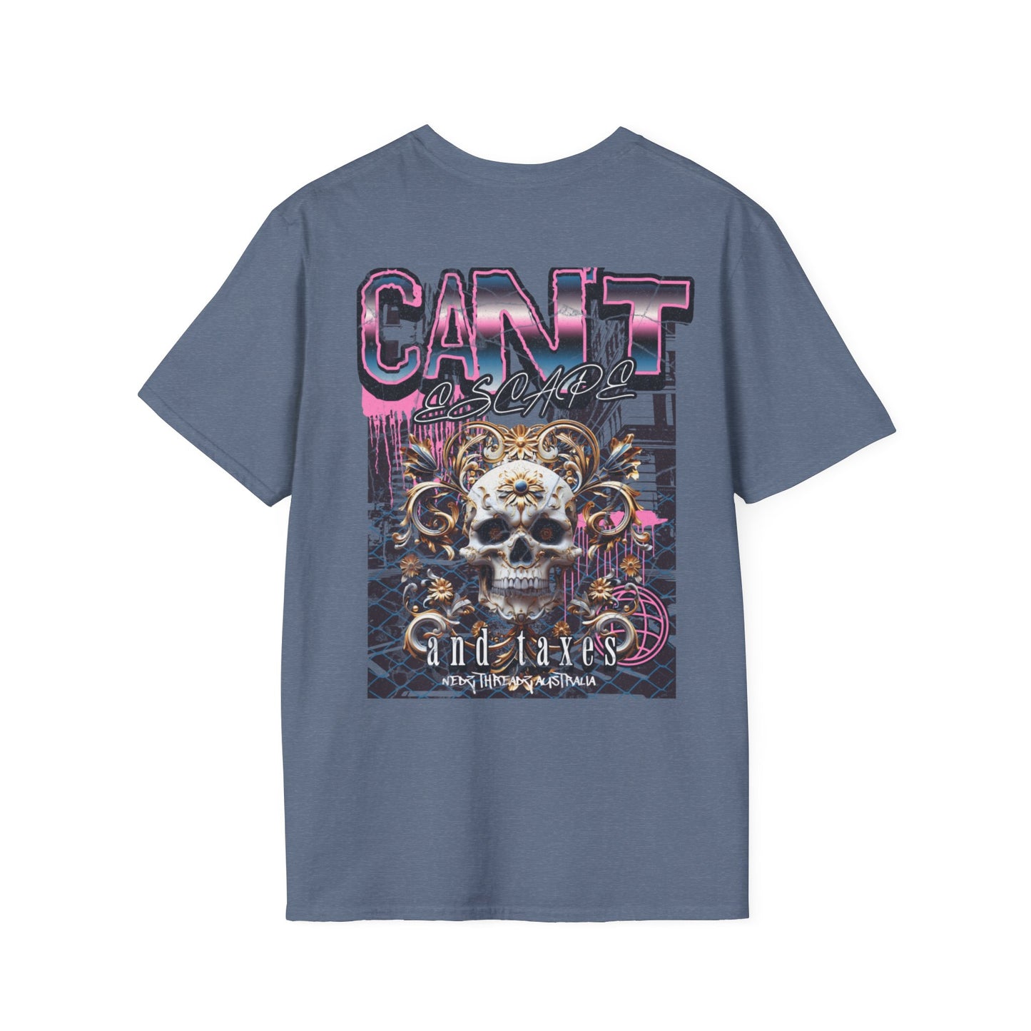 Death and Taxes Softstyle T-Shirt