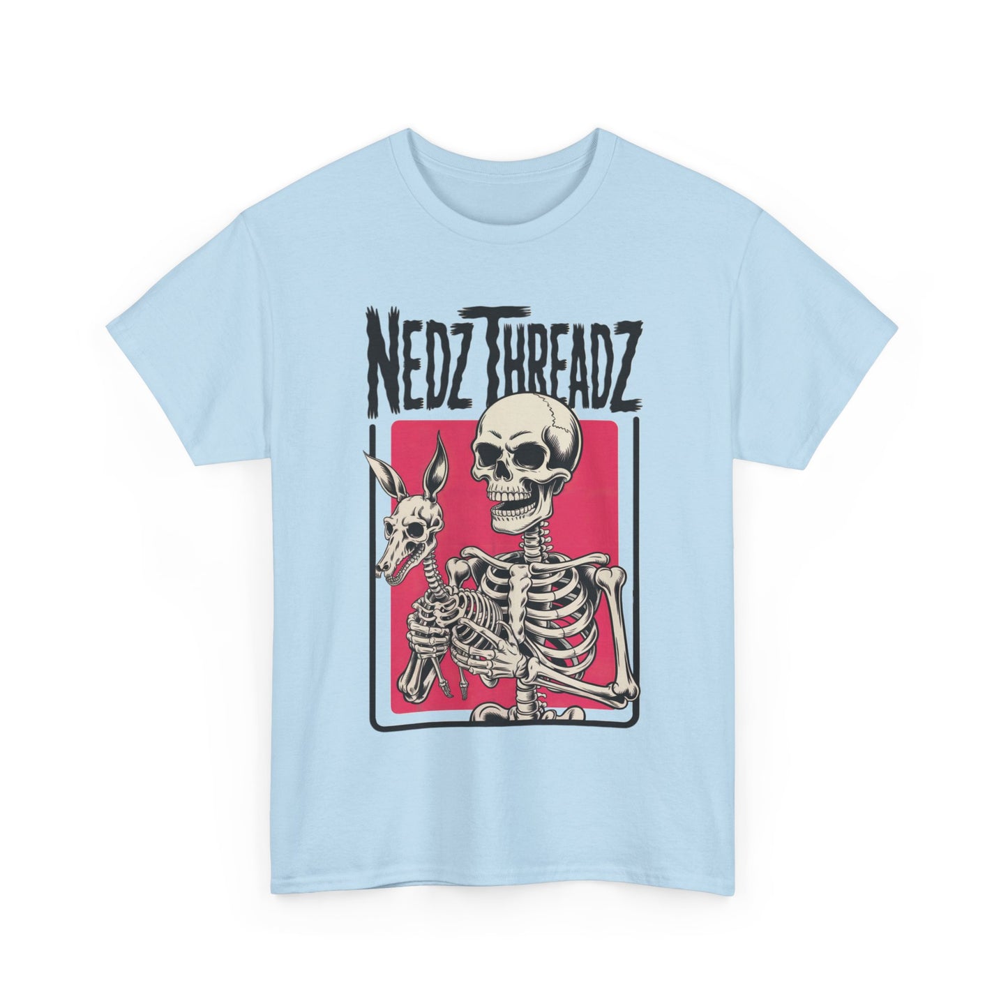 Nedz Threadz Skullz, Vintage Style, Graphic Tee for Men and Women